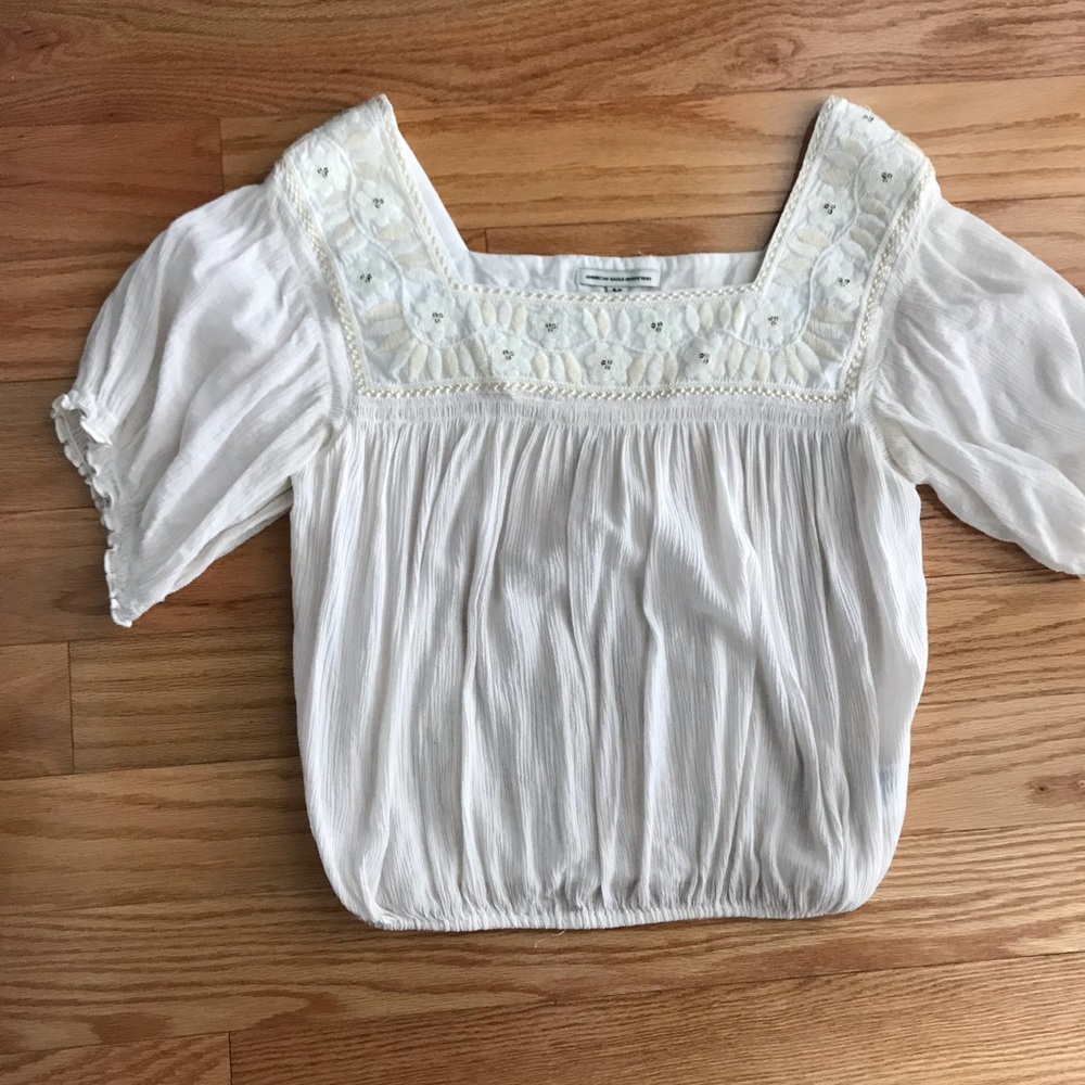 American Eagle boho top size S